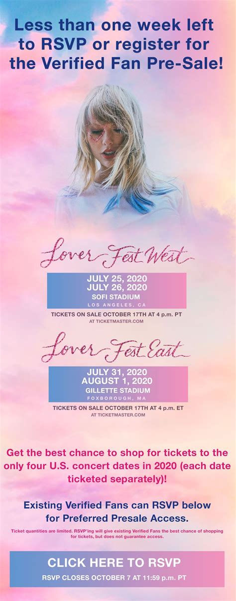 See Taylor Swift’s full list of tour dates below, and get tickets to all of her future shows here. Taylor Swift 2023-2024 Tour Dates: 11/09 – Buenos Aires, AR @ Estadio River Plate $. 11/10 – Buenos Aires, AR @ Estadio River Plate $. 11/11 – Buenos Aires, AR @ Estadio River Plate $. 11/18 – Rio de Janeiro, BR @ Estádio Nilton Santos $.
